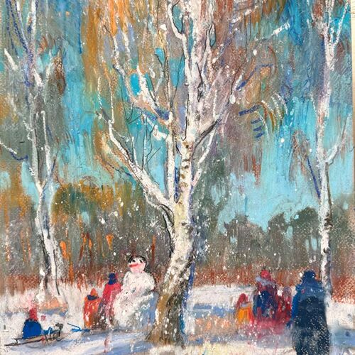 Зимняя роща