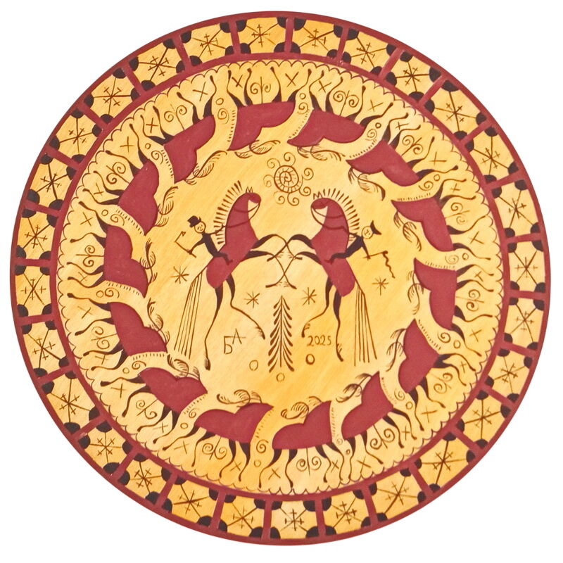 Мезенская роспись