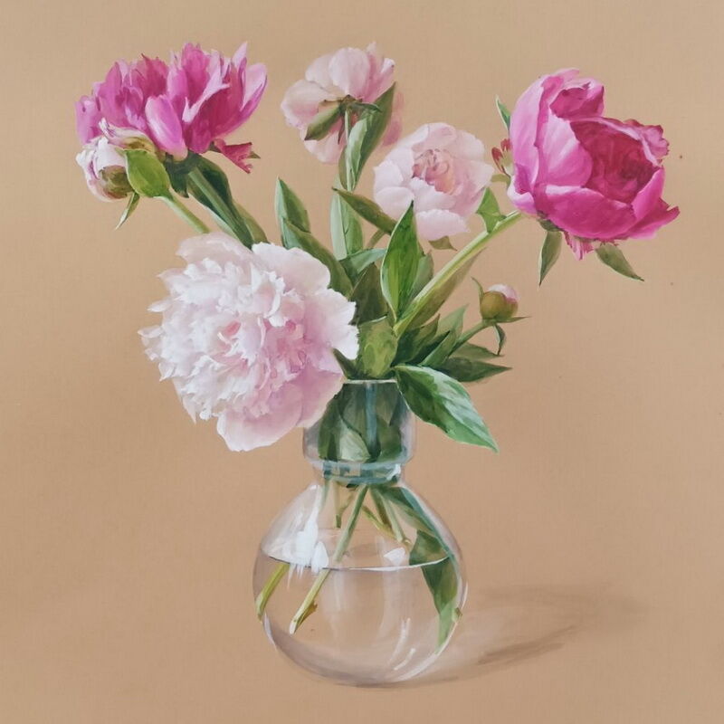 Букет пионов