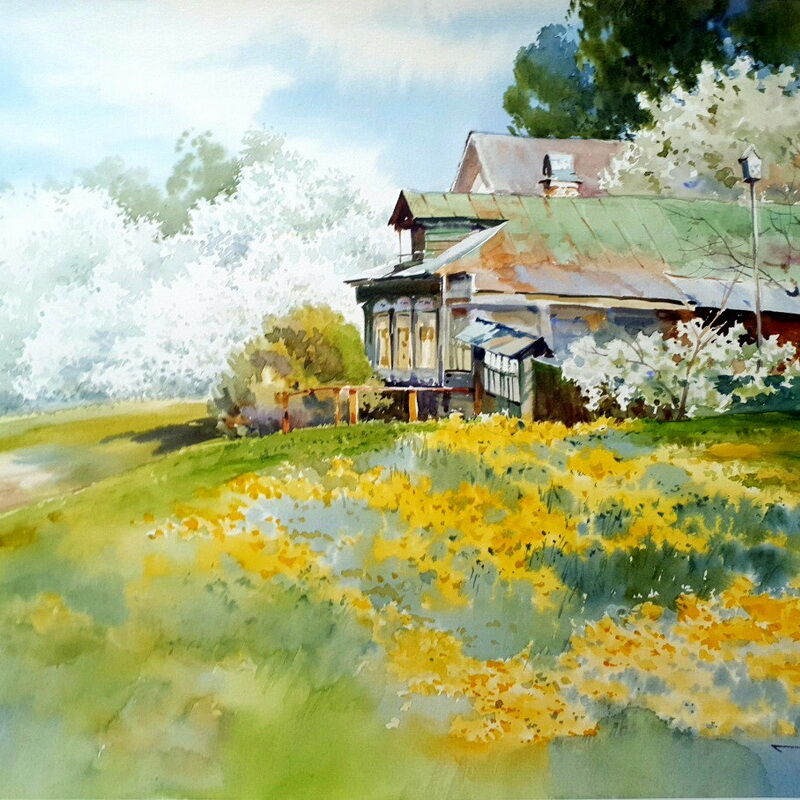 Цветущая весна, <br> 7 марта