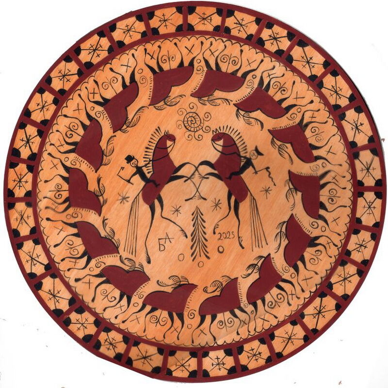 Мезенская роспись