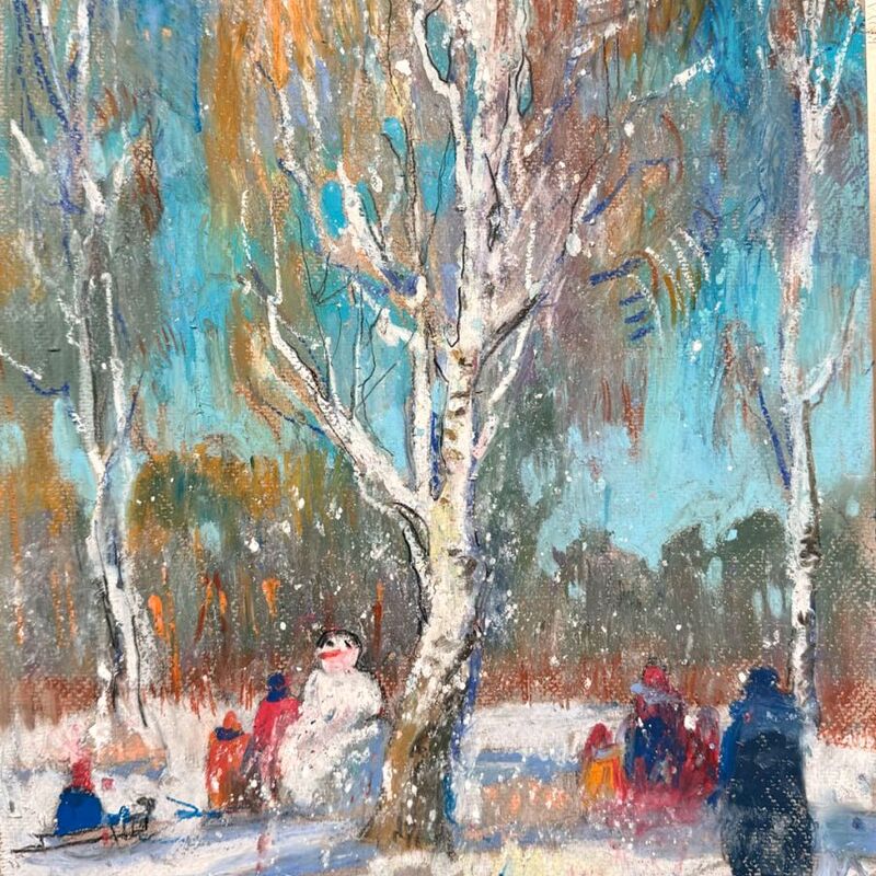 Зимняя роща