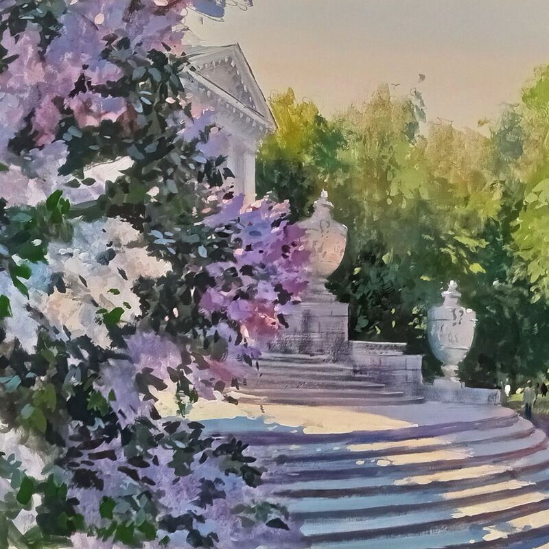 Гуашь и солнце