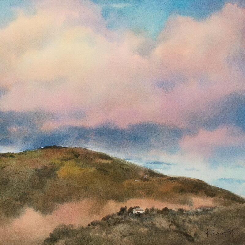 Акварельное небо