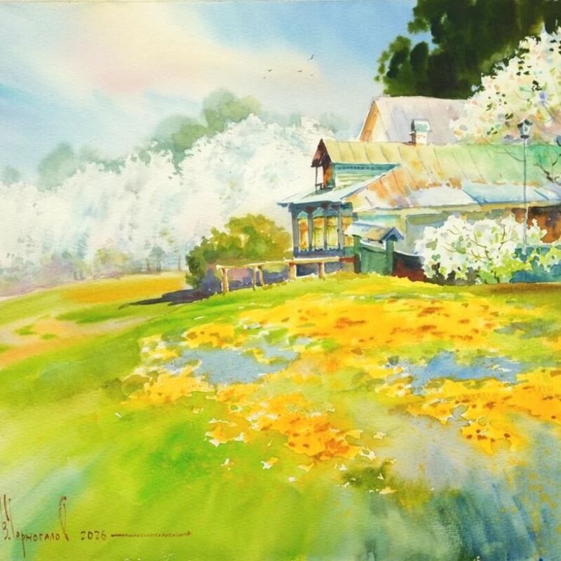 Цветущая весна