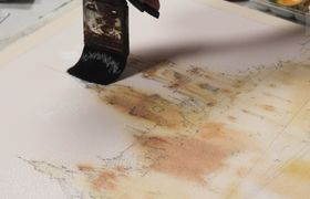 Акварель.
