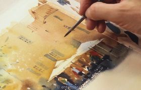 Сергей Курбатов. акварель, видео урок