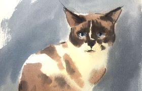 Мастер-класс по акварели, Денис Петруленков.