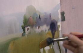 Ион Каркелан. акварель. мастер-класс